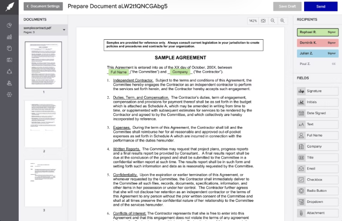 signrequest alternatives
