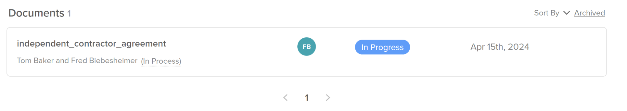 electronic signature automatic reminders