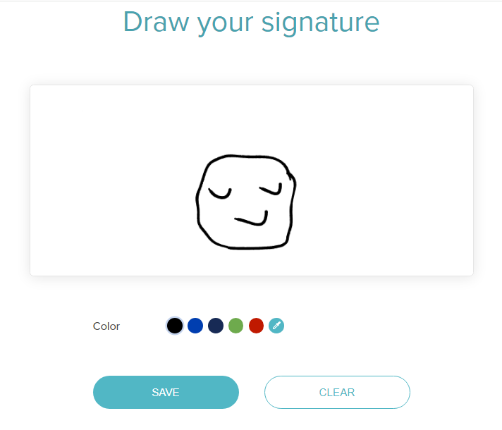 signature drawing