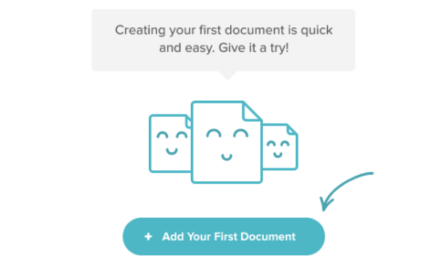 add your first document signwell