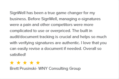 signwell document workflow reviews