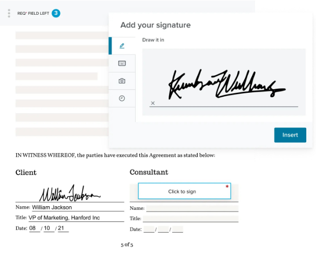 e-signature