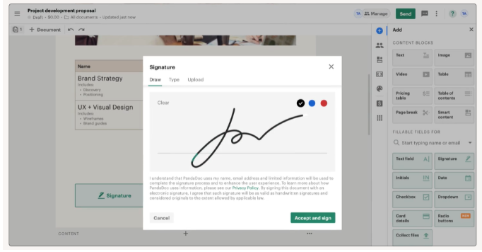 e-signature