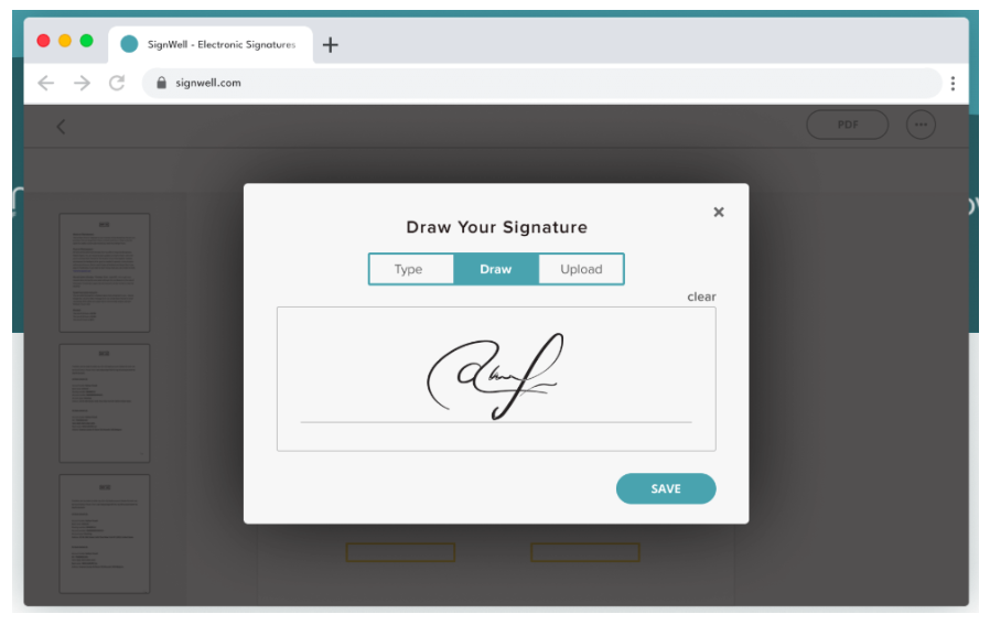electronic signature